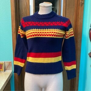 70s Vintage Child Sweater